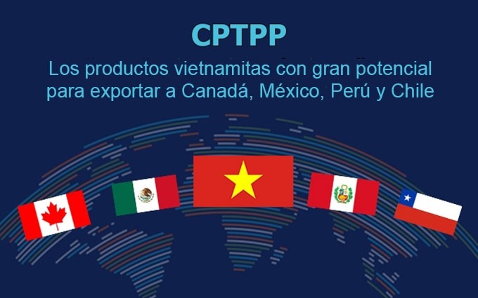 Infografía - Benefician productos vietnamitas de exportación a los mercados de América gracias al CPTPP