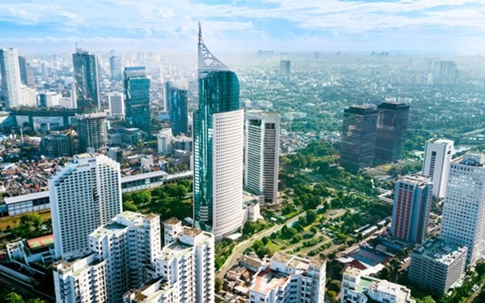 La capital actual de Indonesia, Yakarta. (Fotografía: Sky News)