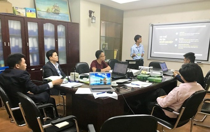 Empresa de emprendimiento en Quang Ninh, Vietnam (Fuente: VNA)