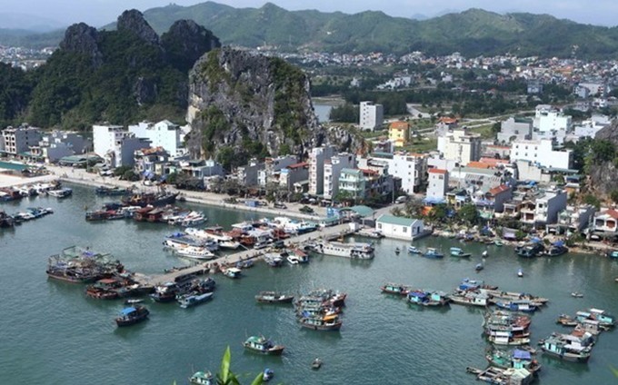 El puerto Van Don, en Quang Ninh. (Fuente: VNA)