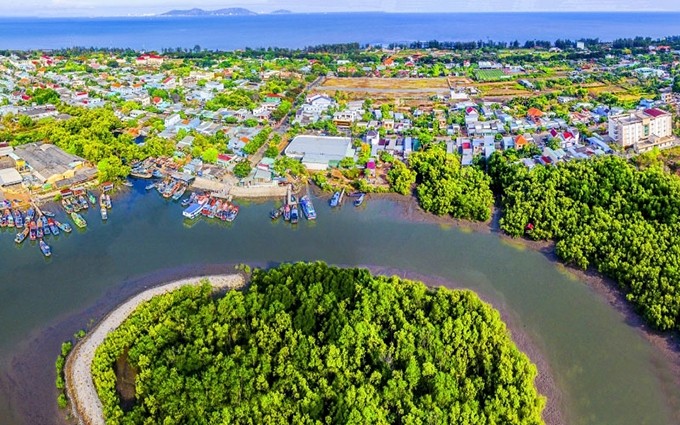 Panorámica del pueblo de Can Thanh. (Fotografía: Do Trong Danh)