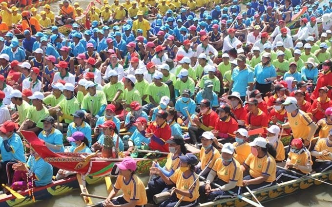 El Festival de Ooc Om Bok en la provincia de Soc Trang.