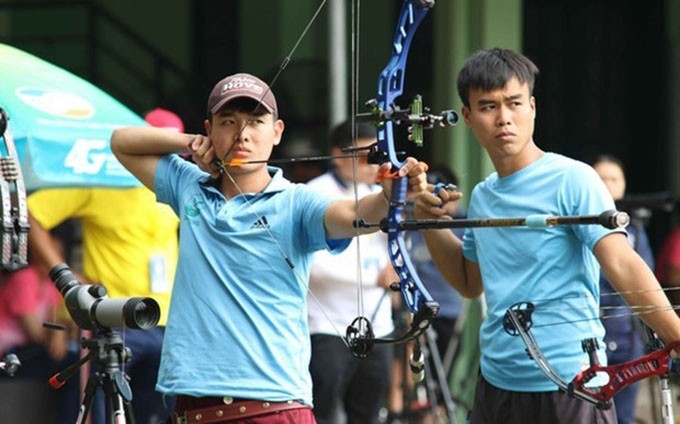 El atleta Nguyen Van Day (I) (Fotografía: vtv.vn)